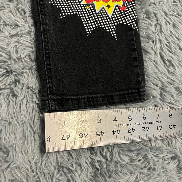 Spark Men’s Comic Black Jeans  38 x 32 - Picture 6 of 9